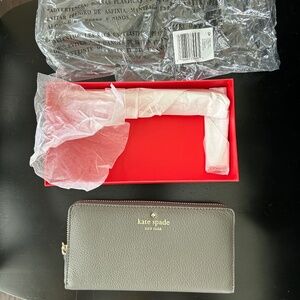 NWT Kate Spade Lacey Cobble Hill Storm Wallet